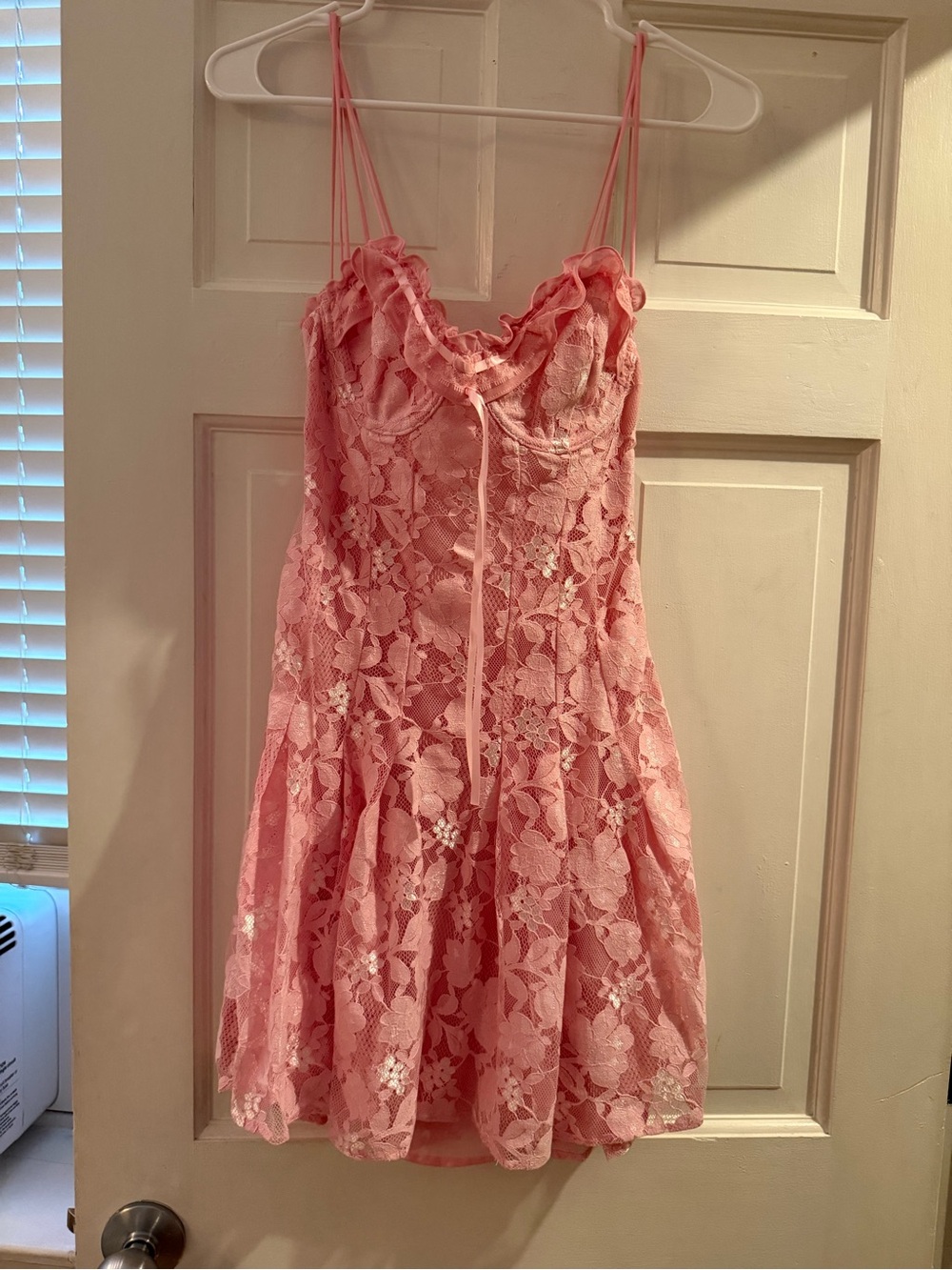 For Love And Lemons Strappy Pink Dress - like new!